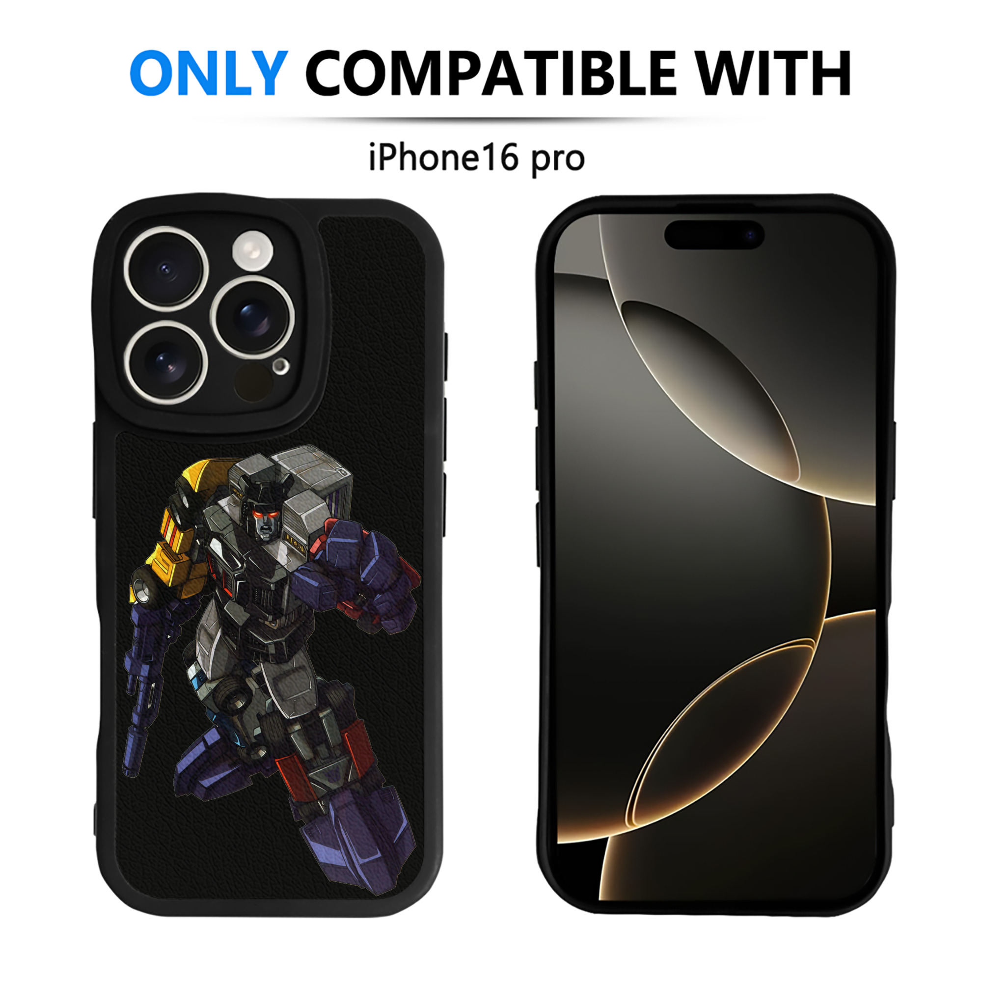 （画像用）  【iPhone 16シリーズ対応】シリコンスマホケース（レザー調） 材質：シリコン